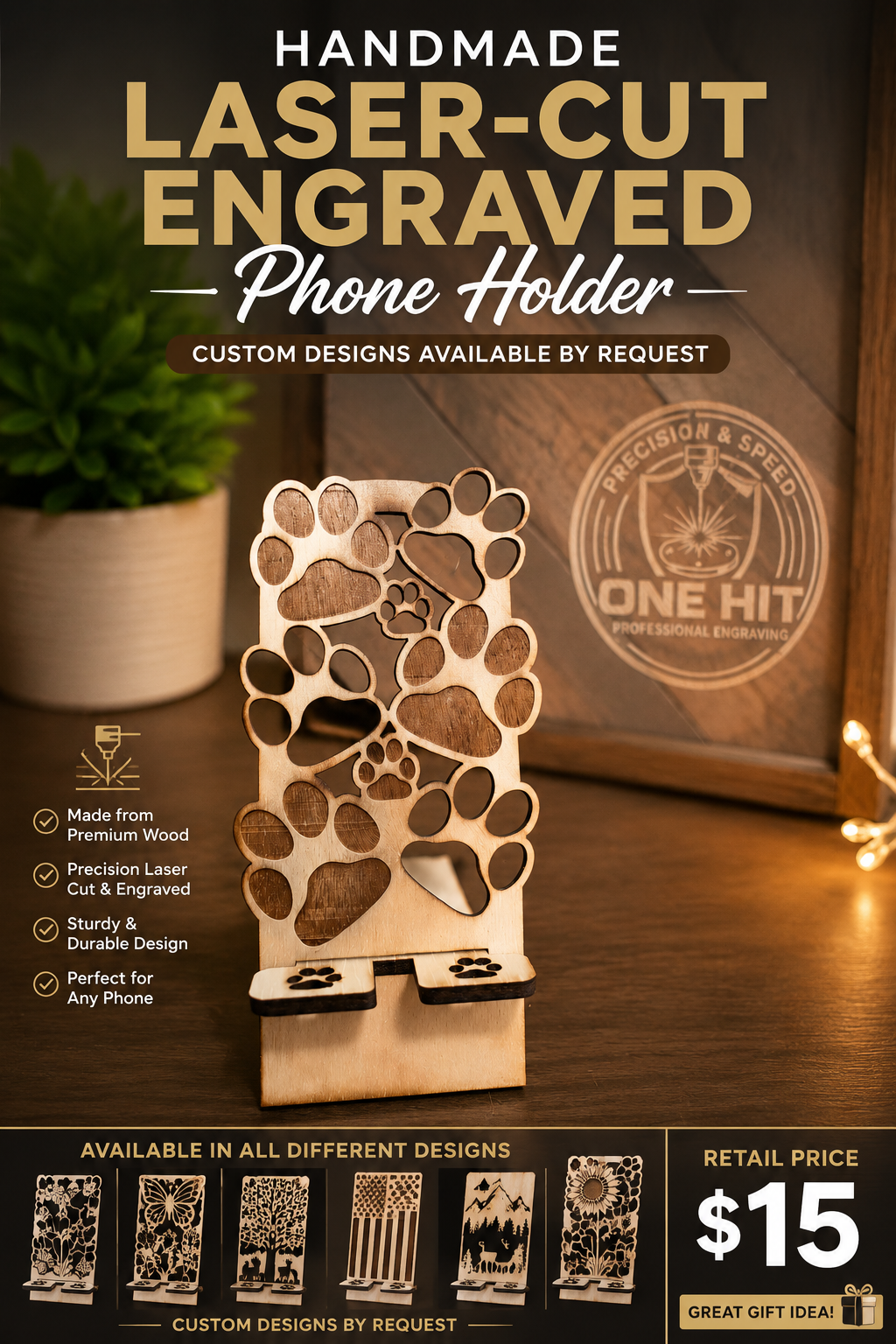 Make Your Phone Stand Out — Even When You Put It Down!
