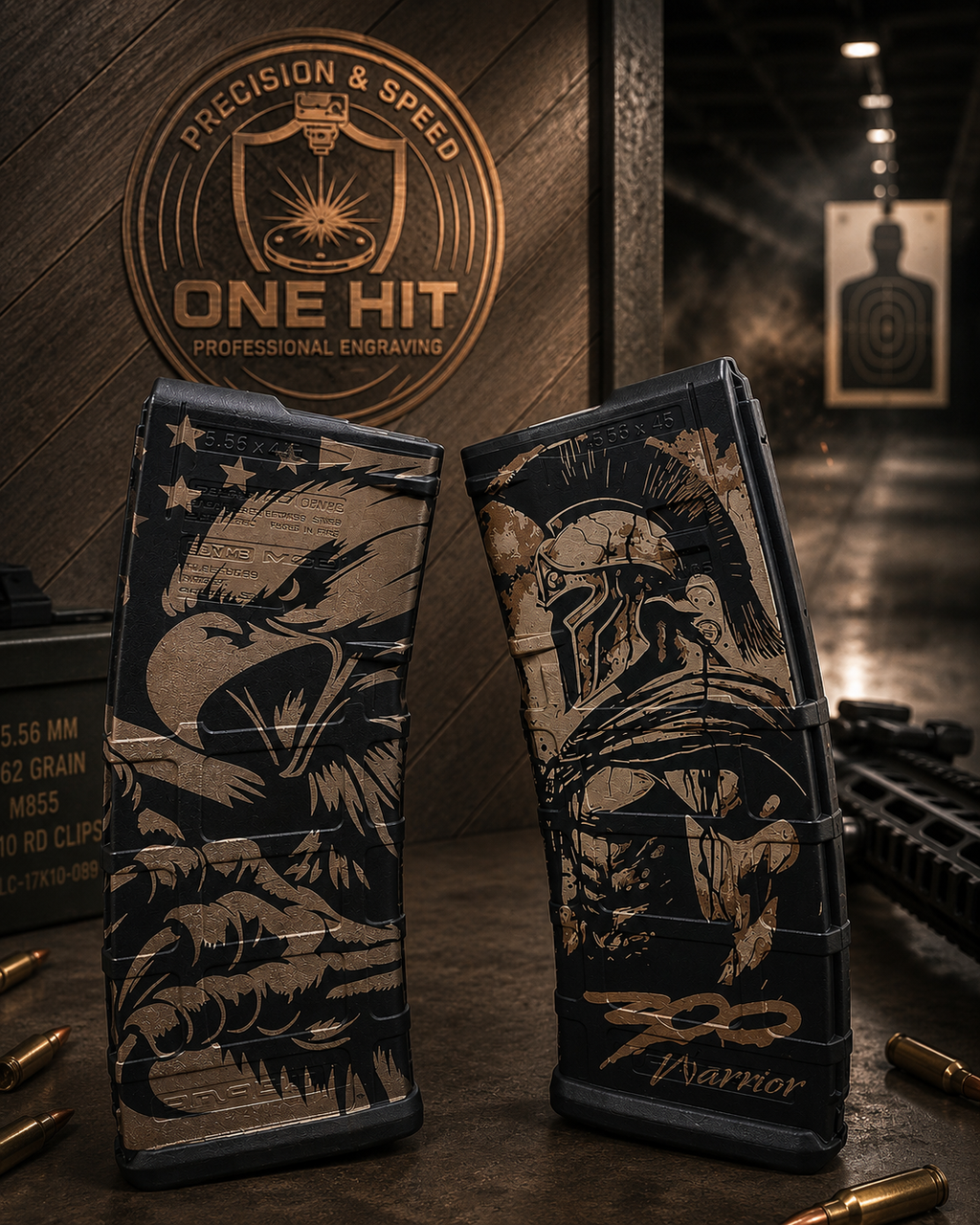 Custom Laser Engraved P Mag 30 Magazine