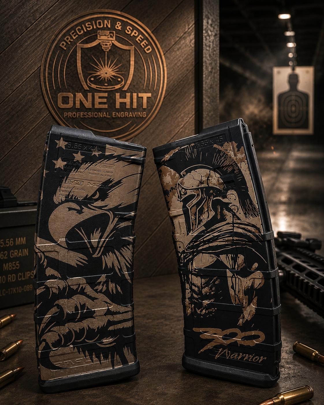 Custom Laser Engraved P Mag 30 Magazine