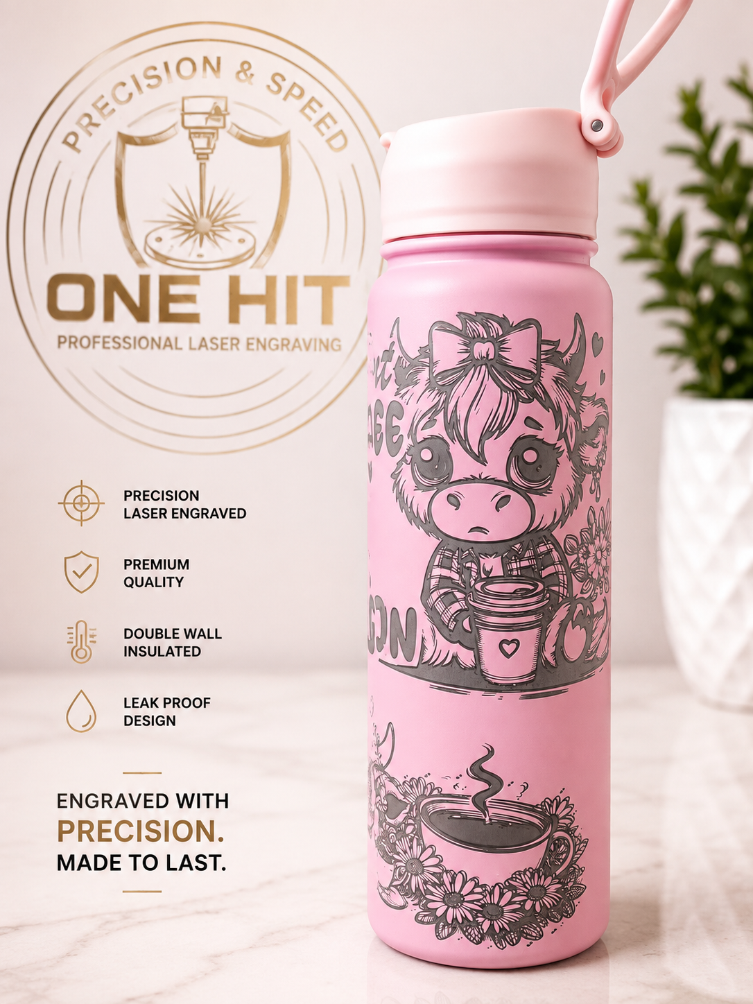 Custom Laser Engraved Tumblers