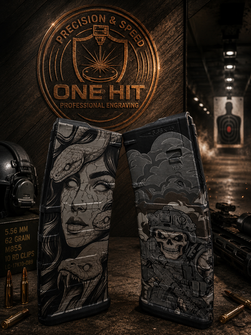 Custom Laser Engraved P Mag 30 Magazine