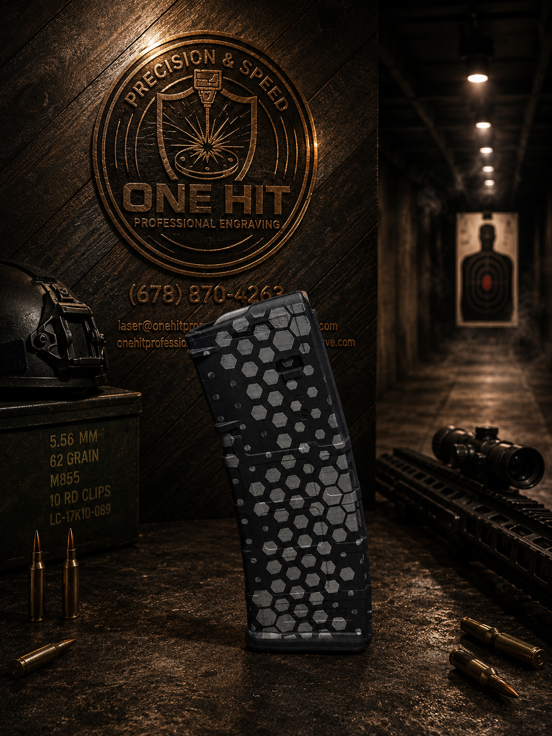 Custom Laser Engraved P Mag 30 Magazine
