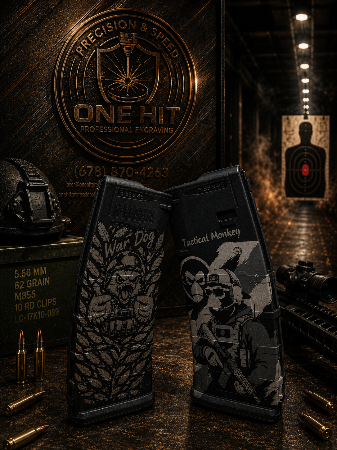 Custom Laser Engraved P Mag 30 Magazine