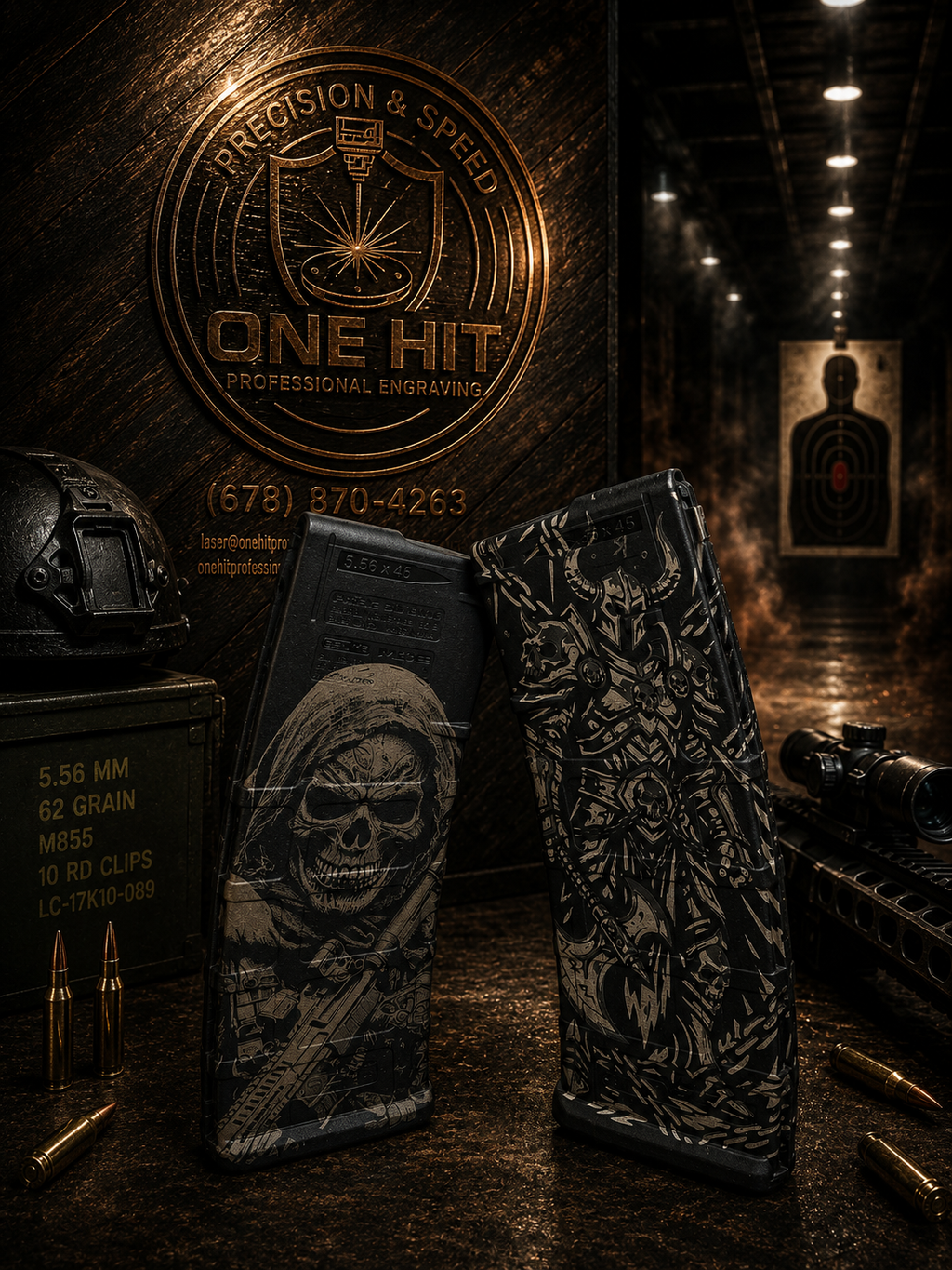 Custom Laser Engraved P Mag 30 Magazine