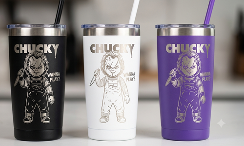 Custom Laser Engraved Tumblers